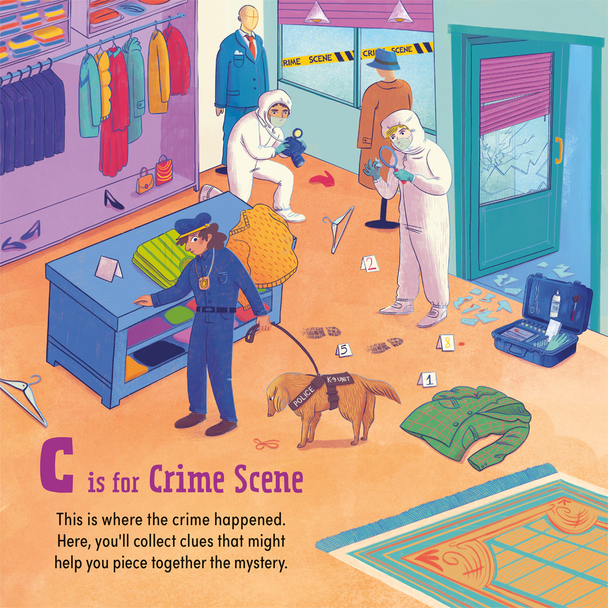 C Is for Crime Scene: A Forensics A to Z Book